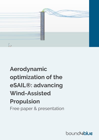 Aerodynamic optimization of the eSAIL® advancing Wind-Assisted Propulsion